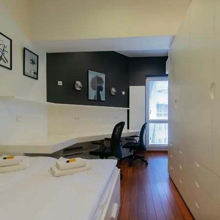 Spacious 3br With Ac In Living Room, 2 Balconies *